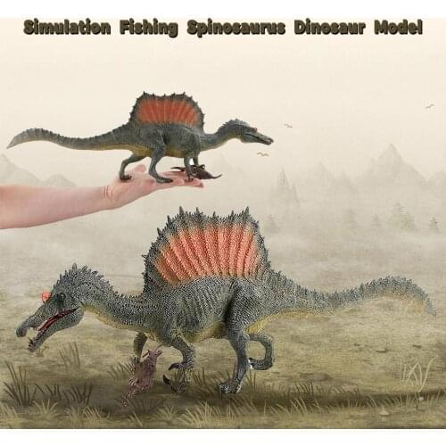 Larger Simulation Fishing Spinosaurus Dinosaur Model Figure Realistic Action Figures Model Toy Wild Life Dinosaur Toy