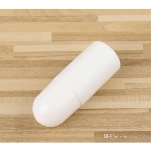 White Plastic Roll On Bottle Refillable Deodorant Bottle Essential Oil Perfume Bottles DIY Personal Cosmetic Con