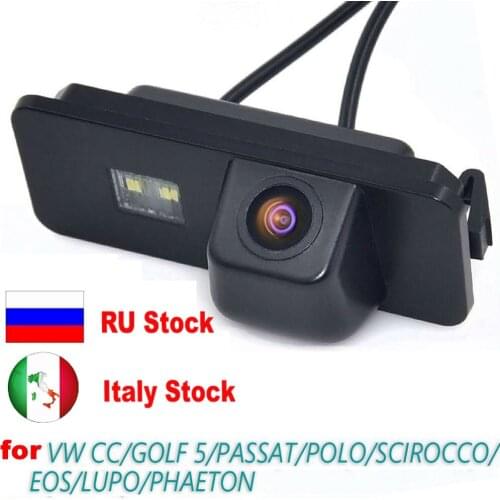 Car Rear View Reverse backup Camera rearview parking For VW Magotan Polo(2 Carriage) Passat CC Golf Bora Jetta Volkswagen Beetle