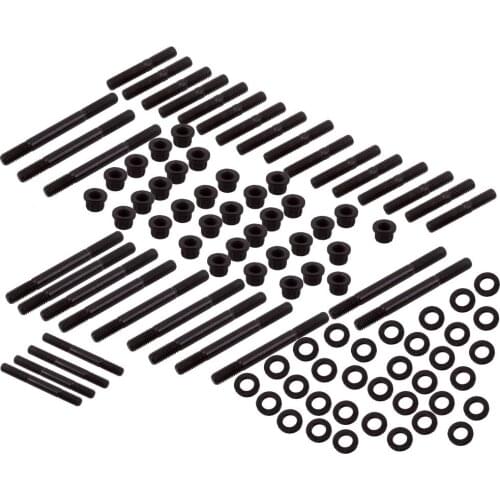 Head Stud Kit For Chevy SBC 307 327 350 383 400 Head Studs Screws PCE279.1001 2451-S