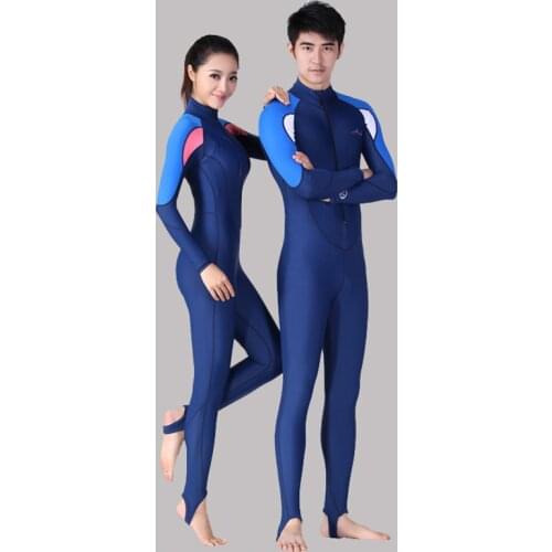 DSP01 UPF 50+ Lycra Swim stinger suit Dive Skin Snorkeling Surf Waterski anti-uv wear Diving Suit for Men or Women