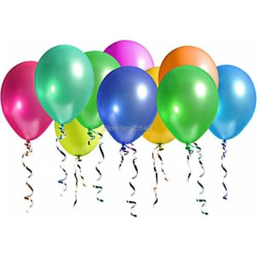 PEARL Colour 8" Inch Birthday Wedding Party Decor Latex Balloons Assorted Color Party Favors Toys