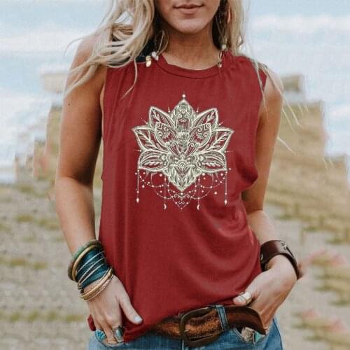 2021 New Harajuku Sleeveless Tank Tops Women Summer Clothes Y2K Casual Loose Round Neck Graphic Printing Tee Shirt Lady 2021