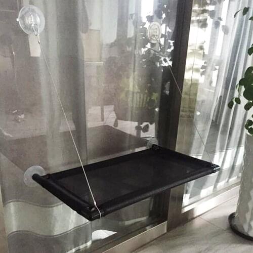 Cute Pet Hanging Beds Bearing 20kg Cat Sunny Window Seat Mount Pet Cat Hammock Comfortable Cat Pet Bed Shelf Seat Beds