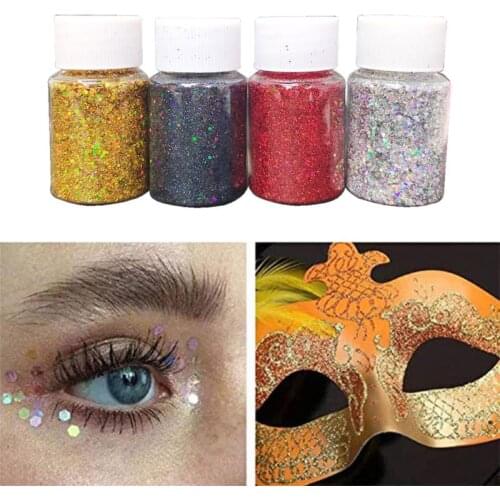 4 Colors Resin Casting Mold Glitters Sequains Pigment Fillings Kit Makeup Jewelry Fillings Nail Art Decor Jewelry Making