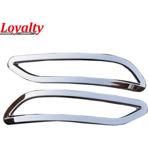 Loyalty for BMW X1 E84 2013 2014 2015 ABS Chrome Rear Fog Light Lamp Cover Trim Car Styling Auto Accessories