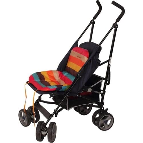 COZIME Baby Stroller Support Cushion Stroller Accessories Liner 2 Strips Harness High Chair Baby Car Seat Pad Pushchair Mattress