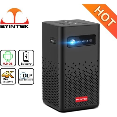 BYINTEK P20 150inch Wifi Portable Pico Smart Android 1080P Mini LED Home Theater DLP Projector for Mobile Smartphone Cinema
