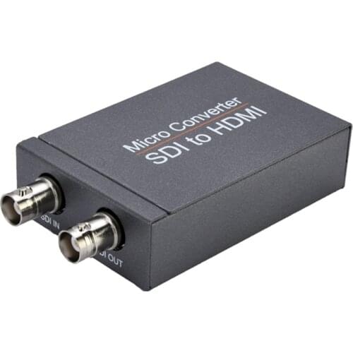 SDI to HDMI-Compatible Converter SDI to HDMI-Compatible Audio De-Embedder Stereo Audio US Plug