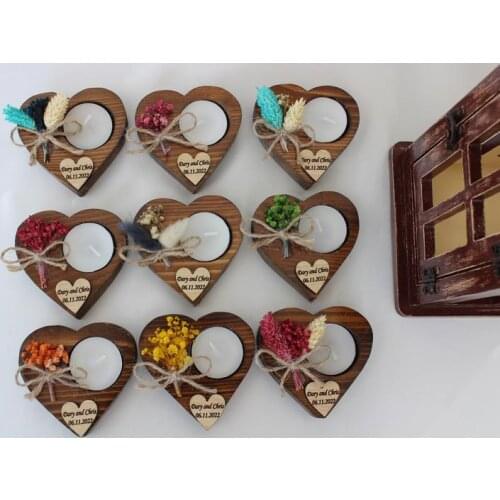 Wedding Party Favors for Guests in bulk | Wedding Bulk Favors | Rustic Wedding Favors | Unique Favors | Tealight Holders | Thank