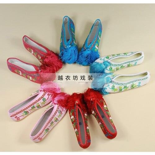 Fashion Womens Shoes Chinese Style Casual Flats Shoes Soft Sole Cozy Retro Embroidery Walking Shoes Woman China Traditional