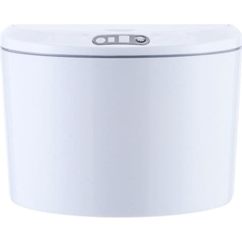 Infrared Smart Sensor Car Desktop Outdoor Trash Can Household Electric Open Lid Round Storage Tissue Snack Box Battery Version