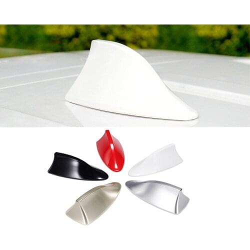 Universal Auto Car Shark Fin Roof Decorate Aerial Antenna Radio FM Signal Design for Audi A3 Q3 Q5 A4L A6L