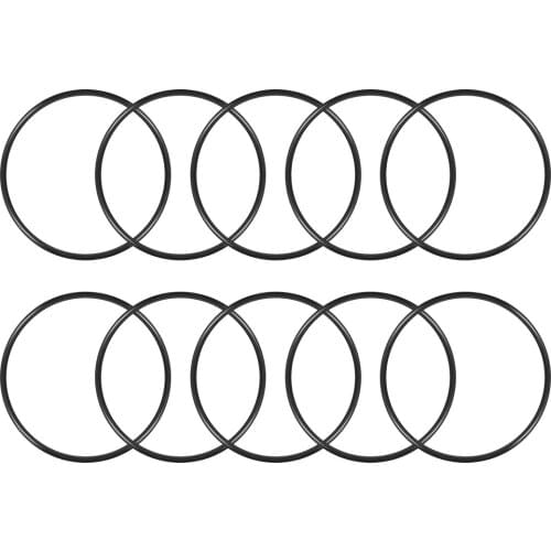 Uxcell O-Rings Nitrile Rubber 127mm x 135mm x 4mm Seal Rings Sealing Gasket 10pcs