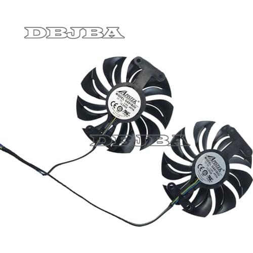 GA81B2U DC12V 0.38A RX 460 Fan For DATALAND RX460 Graphics card cooling fan