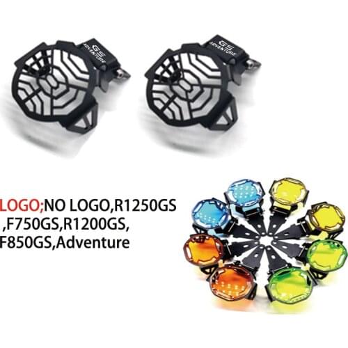 Motorcycle Fog Lamp Light Cover Guard Grill Grille Protector For BMW R1200GS R1200 GS R1250GS ADV LC F750GS F850GS S1000XR G310