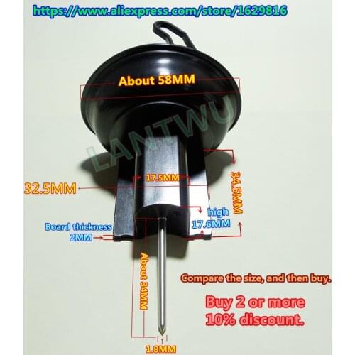 1PCS $ 12)HMHonda CBR250RR/MC22 250CC Motorbike carburetor vacuum diaphragm plunger assembly (configured Jet needle)