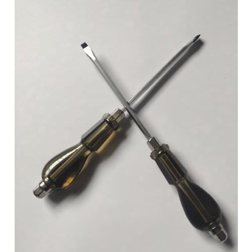 1 PC Non-Magnetic Tip Six Point Hex Nut Driver Round Shaft for use with Wrench more Torque or Fingertips Precise Turning