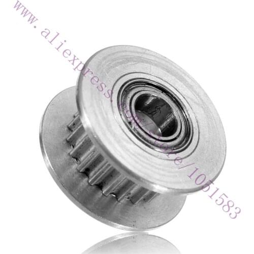 10pcs GT2 Timing Pulley 2GT Idler Pulley W/ bearing 3mm Bore 20T 20Teeth/ 16T H-Shaped Synchronous Wheel For 3D Printer