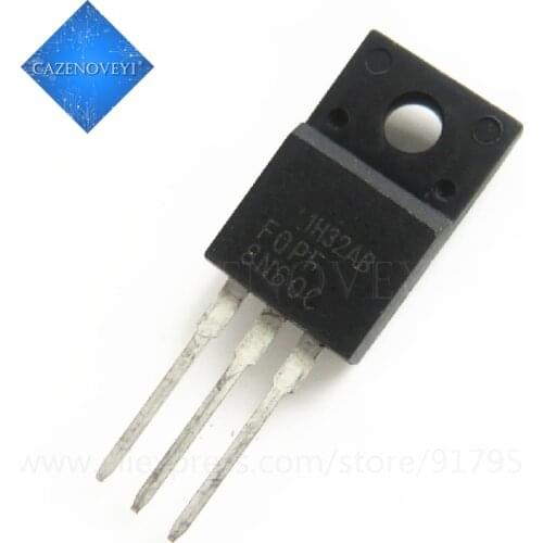 10pcs/lot FQPF8N60C 8N60C 8N60 TO-220 New original In Stock