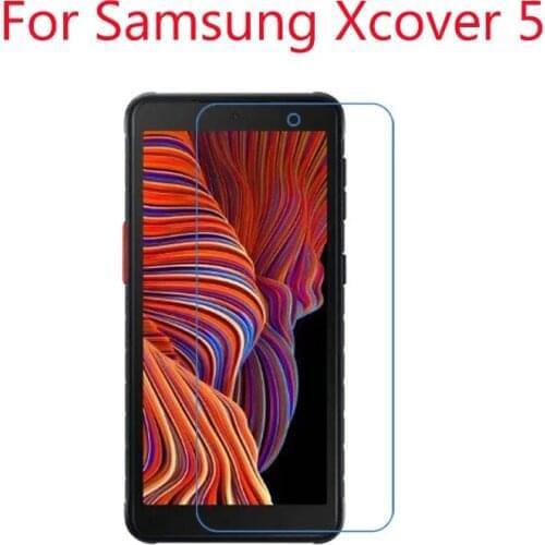 20Pcs Full Glue Tempered Glass For Samsung Galaxy X cover 5 Protective Film On The Screen Protector For Galaxy Xcover5 Guard