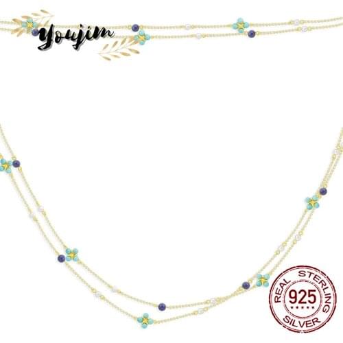 2021 July new style 925 silver zircon necklace ladies luxury fashion Monaco exquisite jewelry gifts