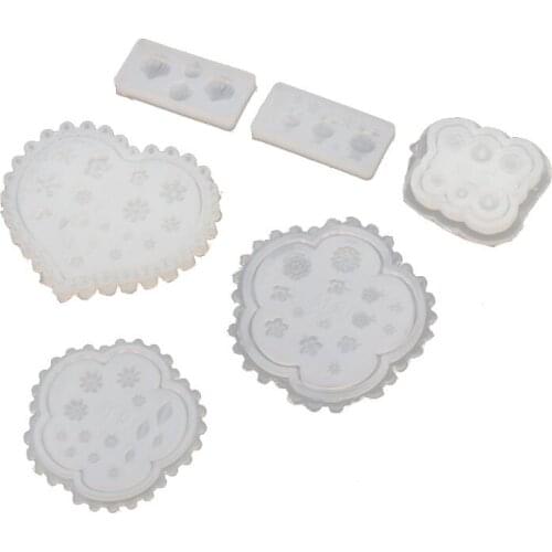3D Flower Silicone Mold for Nail Art Decor Template Expory Resin Jewelry Making
