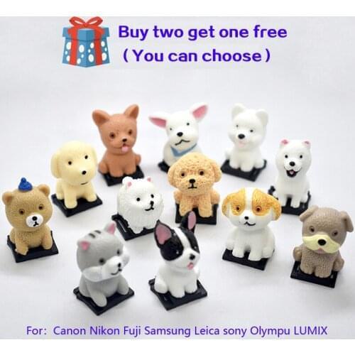 3D Cartoon pet dog Camera Flashlight Hot Shoe protect cover For Canon Nikon Fuji Samsung Leica sony Olympu LUMIX mirrorless DSLR