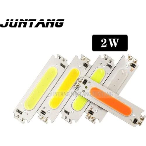 5pcs led COB integrated light source LED surface light source board 60x15mm COB led strip 12V 2W LED integrated light source