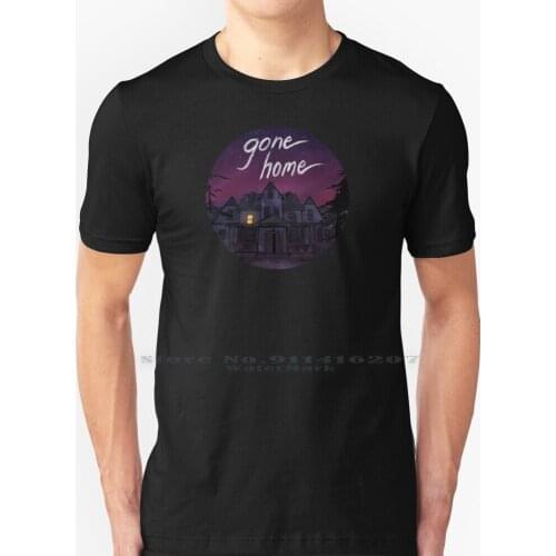 Gone Home T Shirt 100% Pure Cotton Gone Home Game Games Video Game Video Games