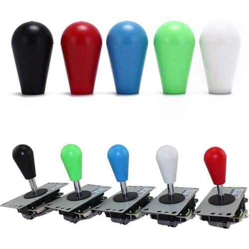 Hot Sale 1pc 51mm x 17mm Battop American style handle arcade replacement top ball joystick handle 5 colors High Quality