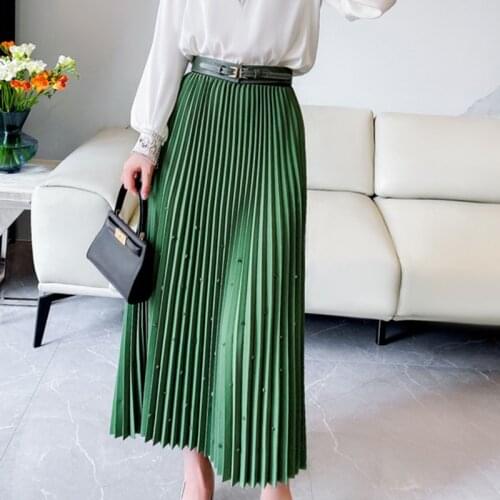 HWLZLTZHT Women's Pleated Skirts