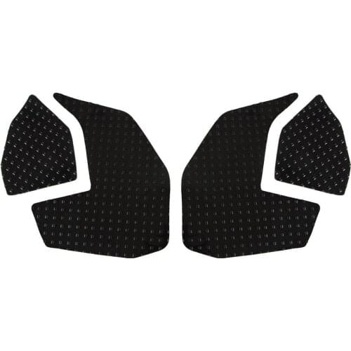 For YAMAHA MT 09 MT-09 FZ-09 Motorcycle Rubber Gas 3M Tank Knee Pad Inserts Black