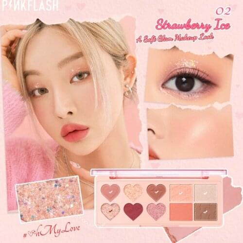 100% New Rich Color Multiple Face Palette Must-have For Novices Meet All The Needs Face Makeup Eye Shadow Blush Contour TSLM1