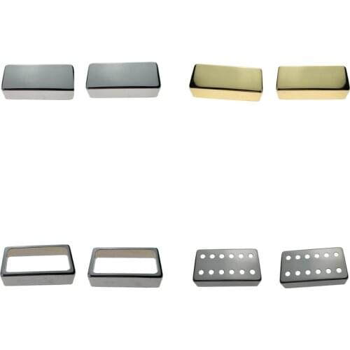 2pcs Brass Pickup Cover For Guitar Accessory Parts Durable