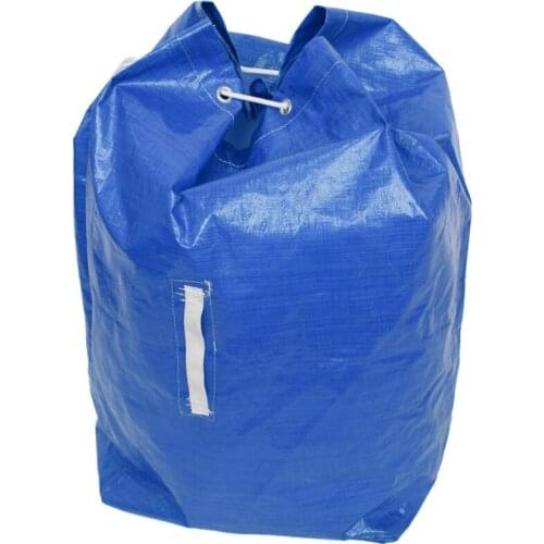 Garden Large Rubbish Bag Waste Bags Waterproof PE Material Planting Containers Durable 43*43*84cm Blue Light Weight Reusable