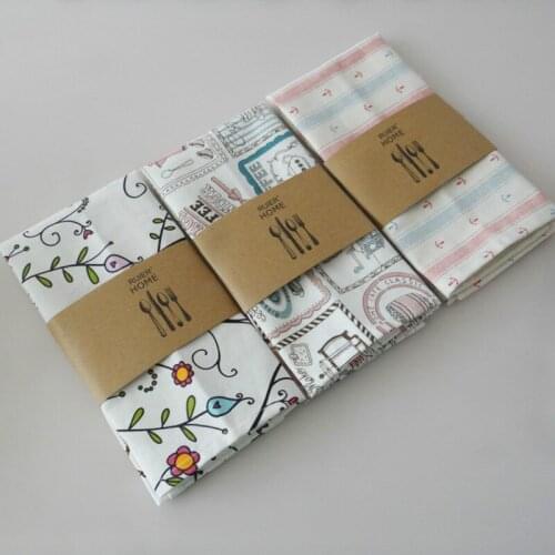 Green dye Home essential Kitchen Jiapin mix of Printing Napkin