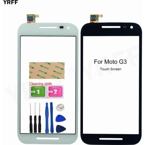 For Motorola Moto G3/G (3rd Gen) Touch Screen Digitizer Front Glass Panel Sensor XT1540 XT1541 XT1542 XT1543 1544 Repair Parts