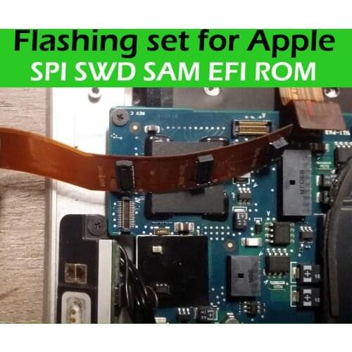 SPI SAM EFI ROM Debug Connector FLASH Service tool J6100 Icloud for Apple Macbook JT Unlock Jtag Sam Efi Rom rubber cable J5100