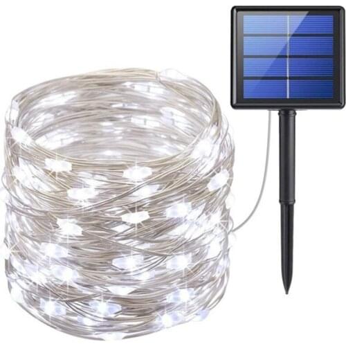 LED Solar Light Outdoor Fairy Lights 50/100/200 Leds Waterproof Outdoor Garland Solar Lights For Garden Decoration String Lights