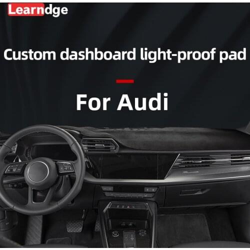 For Audi A3 8Y 2021 2020 Sportback Limousine Sedan Instrument Panel Protection Pad And Light-Proof Pad Decoration Accessories