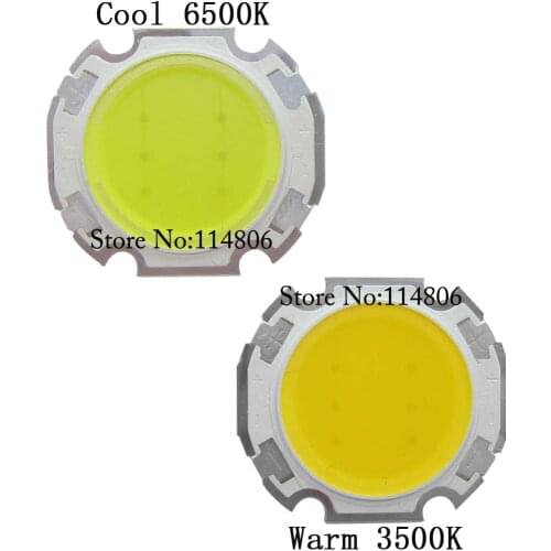 1pcs 3W 5W 7W 9W 10W 15W High Power Warm Cool White Round COB SMD LED Light Part Lamp