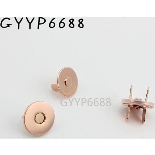 10-30-100sets 14*2mm 18*2mm plating dish shape magnetic snap button clasp fastener for real leather bags wallet wholesale