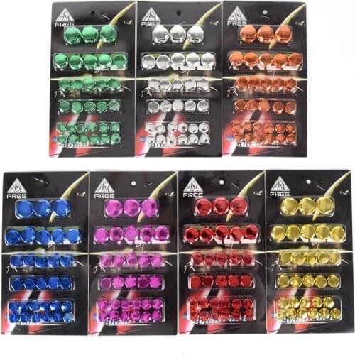 30Pcs Motorcycle Nut Bolt Cap Cover Decoration Centro Motor Bike Ornamental Molding For Yamaha Kawasaki Honda Benelli BMW Suzuki