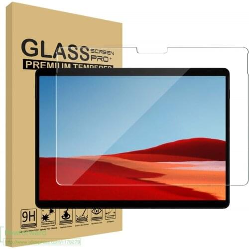 9H 0.3mm for Surface Pro X 13 inch (13 inch) Tempered Glass Screen Protector 9 Hardness HD Anti-Scratch Full-Coverage