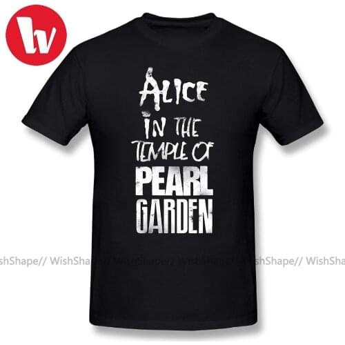 Alice In Chains T-Shirt T Shirt Alice In The Temple Of Pearl Garden Men Fashion Tshirt Summer Mens T Shirts Printed Tee Shirt