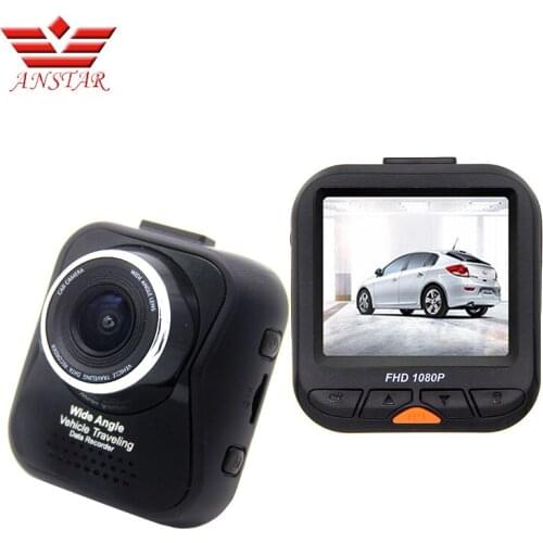 ANSTAR Mini Dashcam Car DVR Camera Video Recorder 120 Degree Full HD1080P Camera Lens Night Vision Cycle Car Recorder Registrar