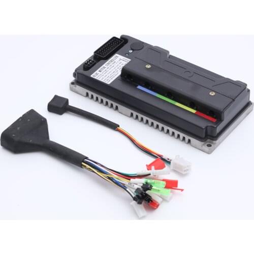 Brushless DC 60V72V 80A 3000W sinusoidal motor controller External waterproof drive electric motorcycle controller