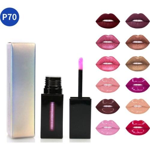 50pcs Lip Gloss Wholesale Makeup Lipgloss Vendors Private Label Cosmetics Glitter Shiny Glosses Liquid Pigment For Lipgloss