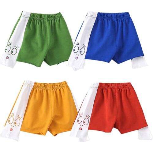 Childrens Shorts Pants 2021 Summer New Baby Boys Casual Loose Sport Shorts Kids Korean Print Lovely Shorts for Boy Baby Shorts